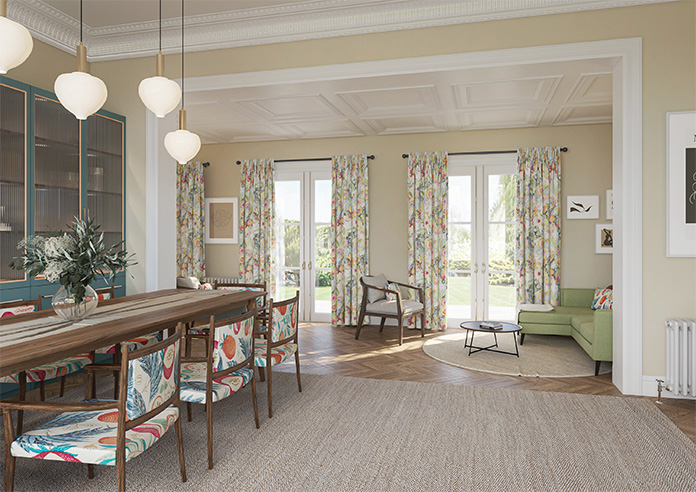 Covent Garden, Pastel - Made to Measure Curtains - Image 8